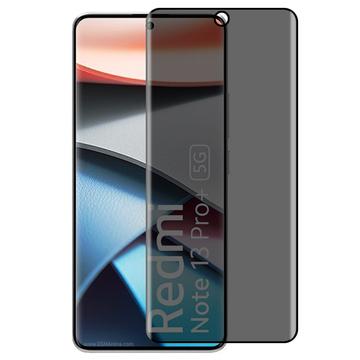 Protector de Pantalla de Cobertura Completa Privacy para Xiaomi Redmi Note 13 Pro+ - Borde Negro