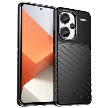 Carcasa de TPU Thunder Series para Xiaomi Redmi Note 13 Pro+ - Negro