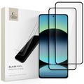 Protector de pantalla de vidrio templado Xiaomi Redmi Note 14 4G/5G Tech-Protect Glass Fit+ - 2 uds. - Negro