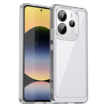 Carcasa Híbrida Anti-Choque para Xiaomi Redmi Note 14 4G - Transparente