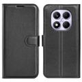 Funda de cartera con cierre magnético para Xiaomi Redmi Note 14 Pro 4G - Negro