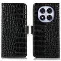 Funda Crocodile con RFID para Xiaomi Redmi Note 14 Pro 5G/Poco X7 - Estilo Cartera