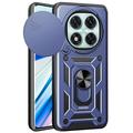 Funda híbrida con anillo giratorio y protector de cámara para Xiaomi Redmi Note 14 Pro 5G/Poco X7