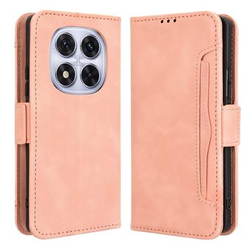 Funda tipo billetera con tarjetero para Xiaomi Redmi Note 14 Pro 5G/14 Pro+ 5G/Poco X7 - Rosa