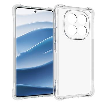 Carcasa de TPU Antichoque para Xiaomi Redmi Note 14 Pro+ - Transparente