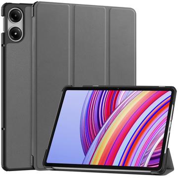 Funda Inteligente de Tres Pliegues para Xiaomi Redmi Pad Pro/Poco Pad - Gris