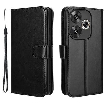 Funda con Cierre Magnético para Xiaomi Redmi Turbo 3/Poco F6 - Estilo Cartera - Negro