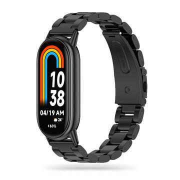 Correa de acero inoxidable Xiaomi Smart Band 8/9 NFC Tech-Protect - Negro