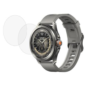 Protector de Pantalla de Cristal Templado para Xiaomi Watch S4 Sport - Claro - 2 piezas