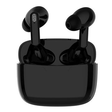 Y113 TWS Auriculares estéreo inalámbricos Bluetooth 5.0 Impermeables Huella digital Llamada Música Deporte - Negro