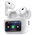 Yesido TWS29 ENC/ANC Auriculares inalámbricos TWS con pantalla LCD - Blanco