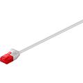 Cable de Red Delgado RJ45 U/UTP CAT 6 Goobay - 7.5m - Gris