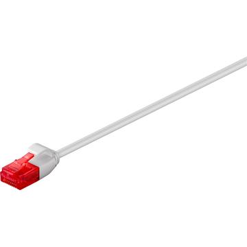 Cable de Red Delgado RJ45 U/UTP CAT 6 Goobay - 7.5m