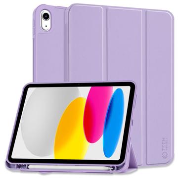 Funda tipo folio triple Tech-Protect SmartCase Pen para iPad (2022) - Violeta