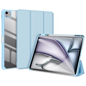 Funda Inteligente de Tres Pliegues Dux Ducis Toby para iPad Air 13 (2024) - Azul Bebé