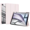 Funda Inteligente de Tres Pliegues Dux Ducis Toby para iPad Air 13 (2024) - Rosa Claro