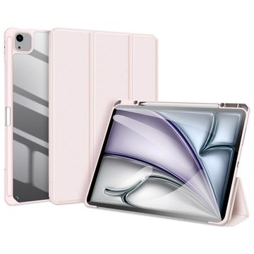 Funda Inteligente de Tres Pliegues Dux Ducis Toby para iPad Air 13 (2024) - Rosa Claro