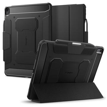 Funda con Tapa Spigen Rugged Armor Pro para iPad Air 13 (2024) - Negro