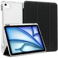 Funda tipo folio triple Tech-Protect SmartCase Pen para iPad Air 13 (2024) - Negro / Transparente