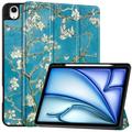 Funda Smart Folio Tri-Fold Series para iPad Air 13 (2025) - Flores blancas