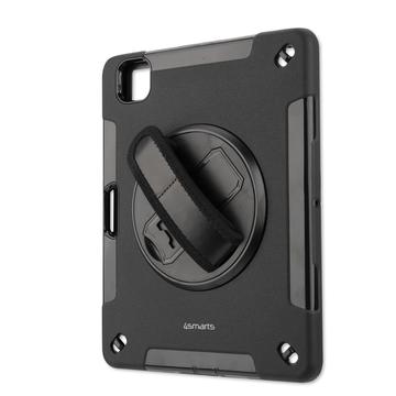 Funda de agarre resistente 4smarts para iPad Air 11 (2024)/iPad Air 2020/2022 - Negro