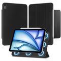 iPad Air 11 2024/2025/Air 2020/2022 Tech-Protect SmartCase Magnetic Tri-Fold Folio Case - Negro