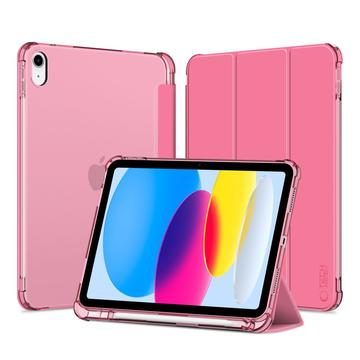 Funda tipo folio triple Tech-Protect SmartCase Pen Hybrid para iPad (2022) - Magenta cristal