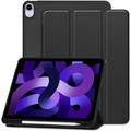 Funda tipo folio triple Tech-Protect SmartCase Pen para iPad Air 2020/2022/2024 - Negro