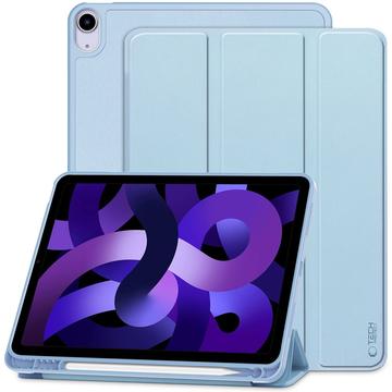 Funda tipo folio triple Tech-Protect SmartCase Pen para iPad Air 2020/2022/2024 - Azul cielo