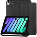 Funda tipo folio triple Tech-Protect SmartCase Pen para iPad Mini 2021/2024 - Negro