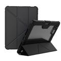 Funda Folio Inteligente Nillkin Bumper para iPad Pro 11 (2024) - Negro / Transparente