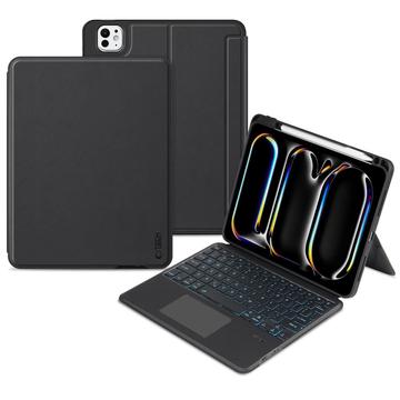 Funda con teclado Bluetooth Tech-Protect SmartCase Mag Pen para iPad Pro 11 (2024) - Negro