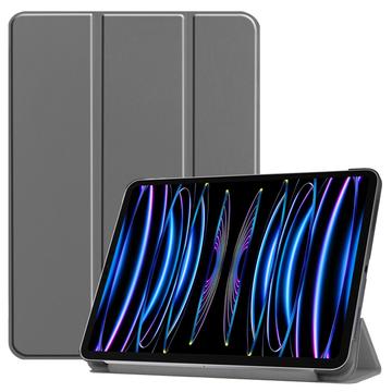 Funda Inteligente de Tres Pliegues para iPad Pro 11 (2024) - Gris