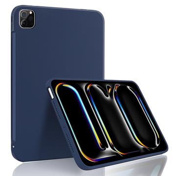 Funda de Silicona Líquida para iPad Pro 13 (2024) - Azul