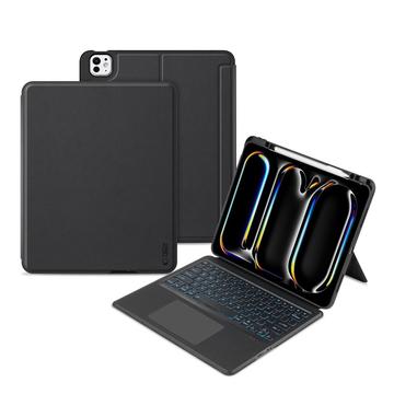 Funda con teclado Bluetooth Tech-Protect SmartCase Mag Pen para iPad Pro 13 (2024) - Negro