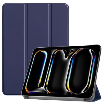 Funda Inteligente de Tres Pliegues para iPad Pro 13 (2024) - Azul