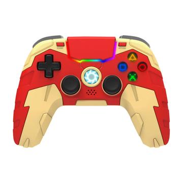 iPega PG-P4020A Mando inalámbrico/GamePad - PC/PS4/PS3/iOS - Rojo / Beige