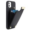 Funda iPhone 11 con tarjetero - Negro