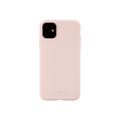 Funda de silicona Holdit iPhone 11 - rosa brillante