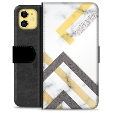 Funda Cartera Premium para iPhone 11 - Mármol Abstracto