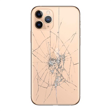 Reparación de la tapa posterior del iPhone XS - Solo cristal - Negro