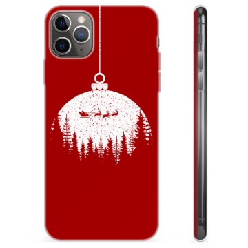 Funda de TPU para iPhone 11 Pro Max - Pelota de Navidad