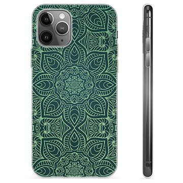 Funda de TPU para iPhone 11 Pro Max - mandala Verde