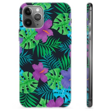 Funda de TPU para iPhone 11 Pro Max - Flores Tropicales