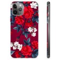 Funda de TPU para iPhone 11 Pro Max - Flores Vintage