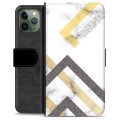 Funda Cartera Premium para iPhone 11 Pro - Mármol Abstracto