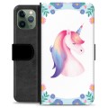 Funda Cartera Premium para iPhone 11 Pro - Unicornio