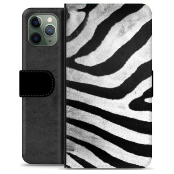 Funda Cartera Premium para iPhone 11 Pro - Cebra