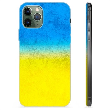 Funda TPU con bandera de Ucrania para iPhone 11 Pro - Bicolor