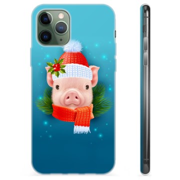 Funda de TPU para iPhone 11 Pro - Piggy de Invierno